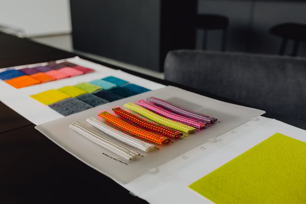 Modern interior of designer workplace